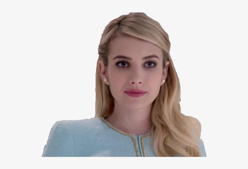 Sticker Other Emma Roberts Scream Queens Bitchface - Girl, transparent png #1877795