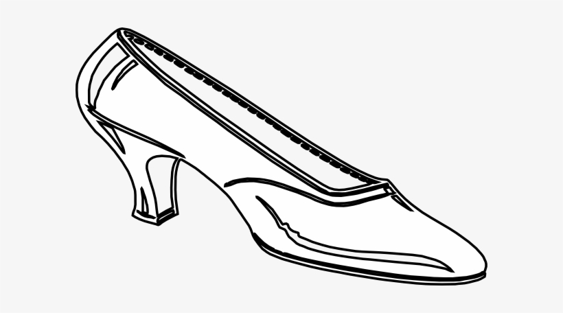 Glass Slipper Clip Art - Clip Art, transparent png #1878039