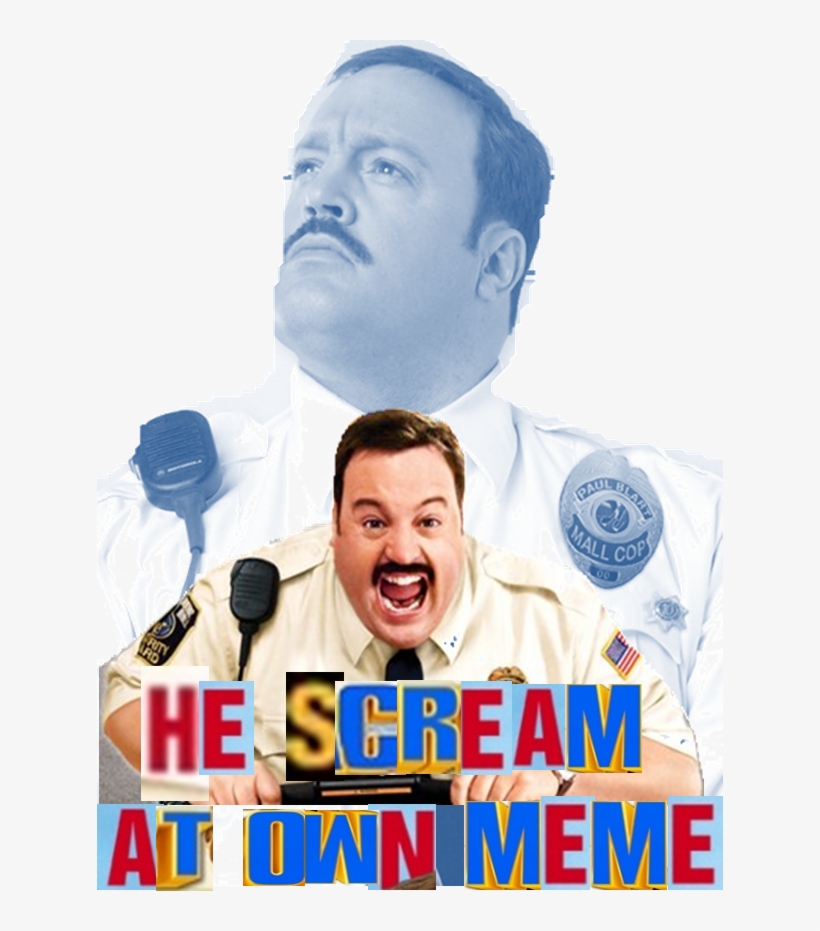 Shrekyourself - Paul Blart Starring Kevin James (dvd), transparent png #1878586