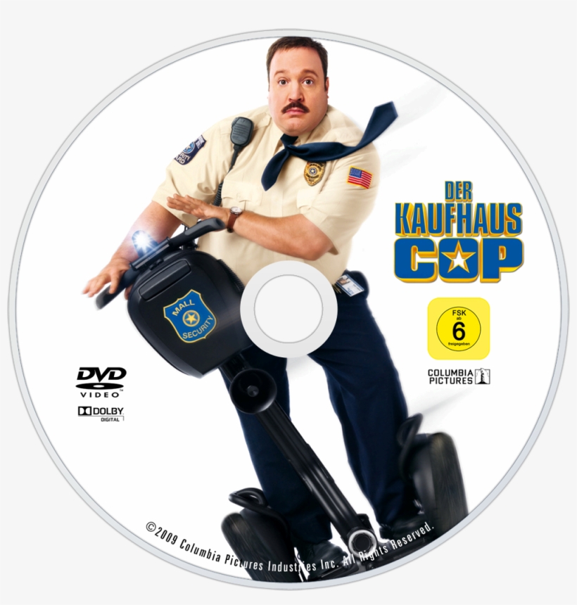 Mall Cop Dvd Disc Image - Paul Blart Mall Cop 2009 Logo, transparent png #1878656