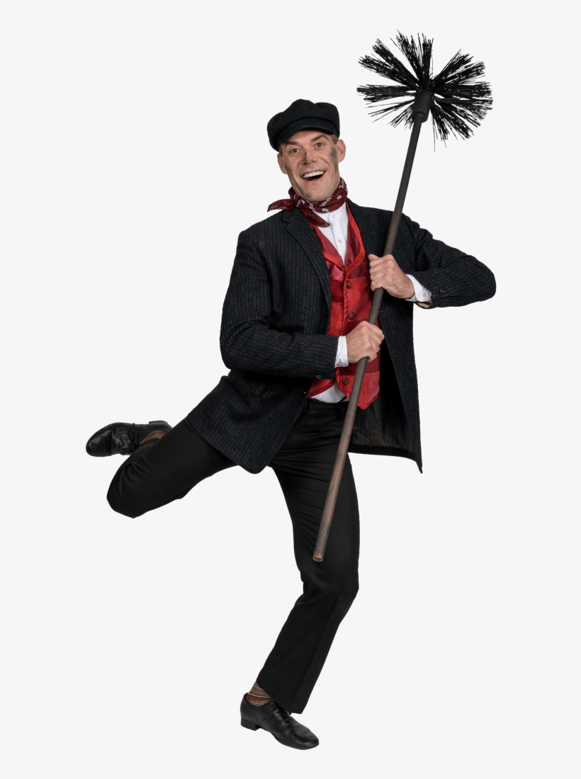 Mary Poppins, Austin, Zach, Theatre, Theater - Mary Poppins Bert Png, transparent png #1878745