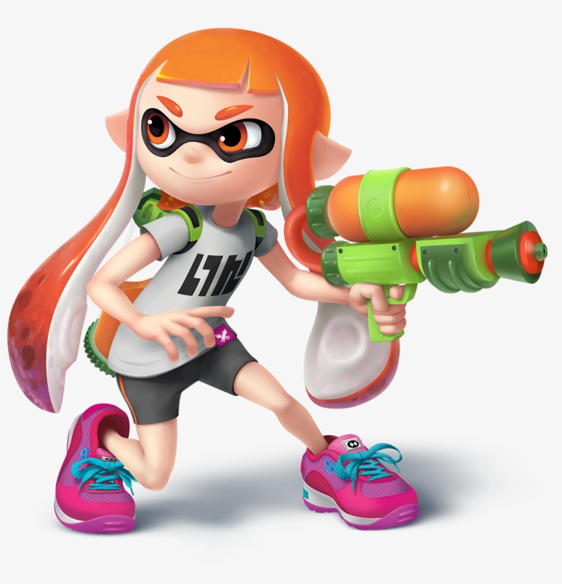 Inkling Girl Smashified - Inkling Smash, transparent png #1879048
