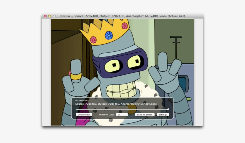 From There You Can Scroll Through Ten Still Images - Handbrake, transparent png #1879087