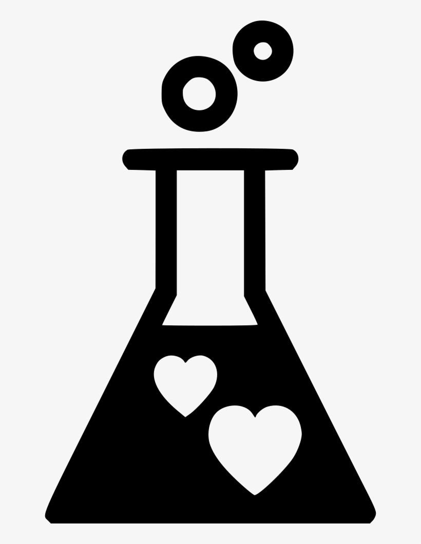 Love Chemistry Comments - Chemistry Black Icon Png, transparent png #1879364