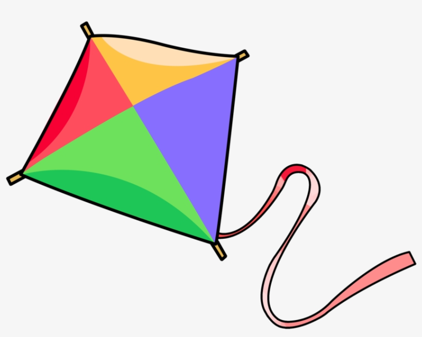 Diamond Clipart Kite - Kite Clipart Png, transparent png #1879465