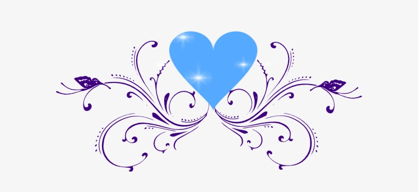 Blue Butterfly Border Png, transparent png #1879979