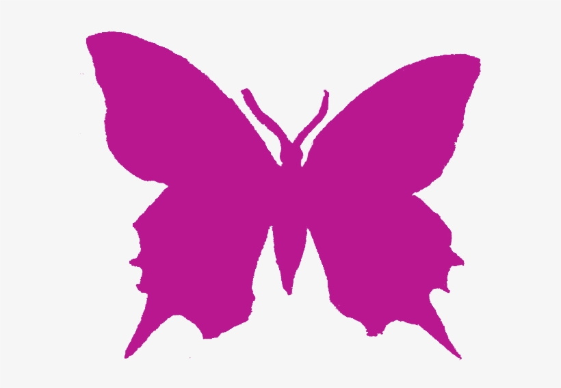 Purple Butterfly Png For Kids - Self-esteem, transparent png #1880076