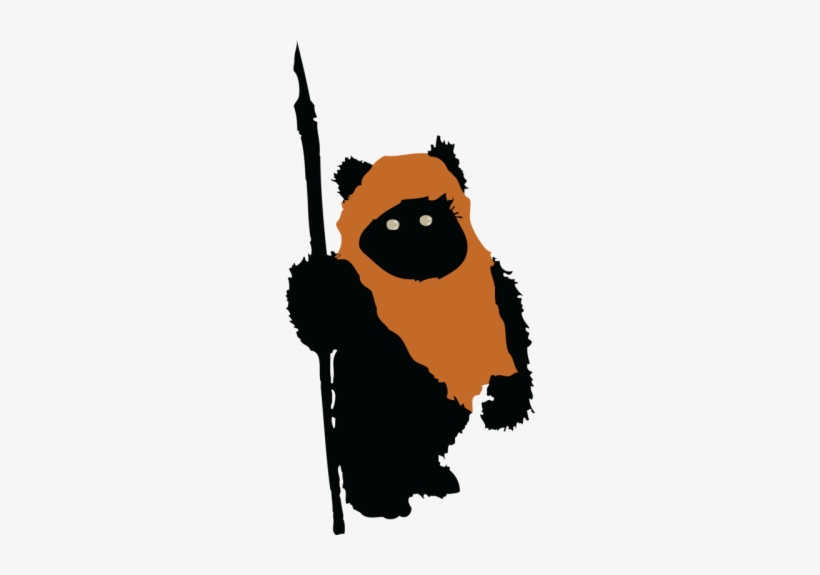 Deathstar Vector Ewok - Star Wars Ewok Symbol, transparent png #1880501