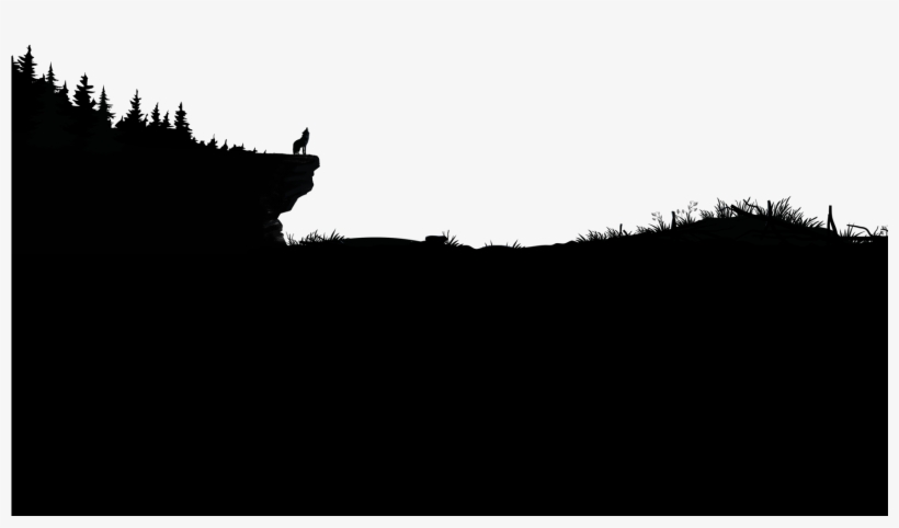 Hill Silhouette Png, transparent png #1880836