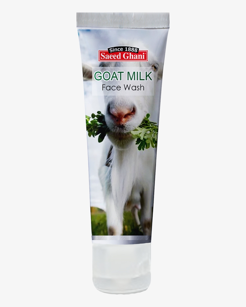 Goat Milk Face Wash - Saeed Ghani Face Wash, transparent png #1880859