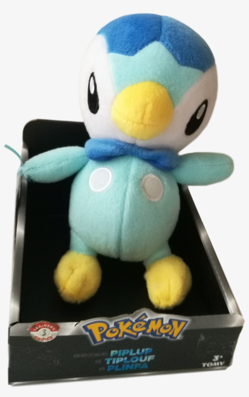 Official Pokemon 8" Trainer's Choice Piplup Plush - Stuffed Toy, transparent png #1881112