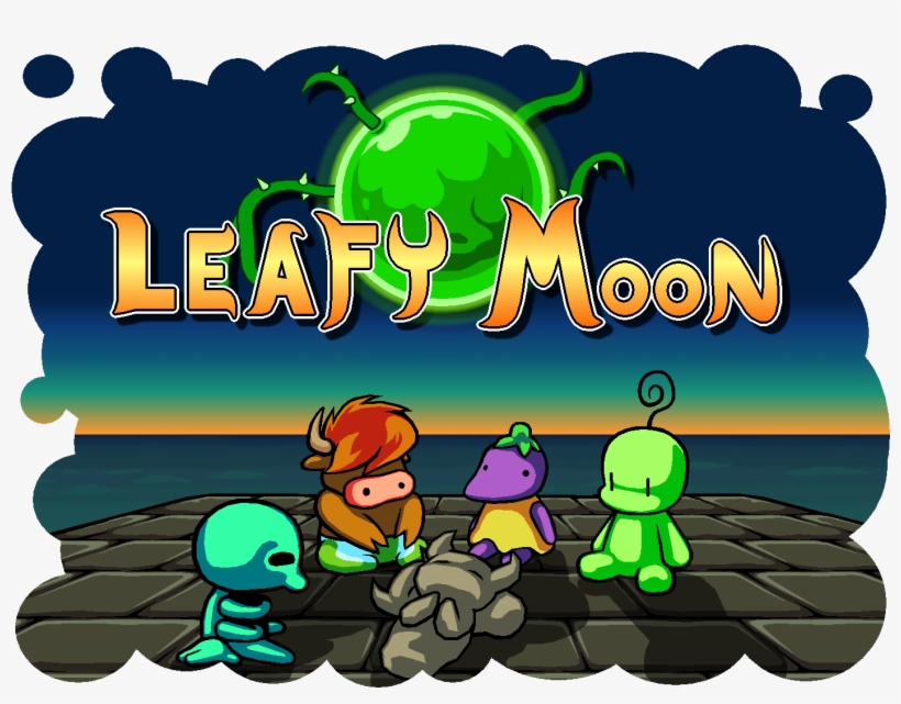 Leafy Moon - Moon, transparent png #1881146