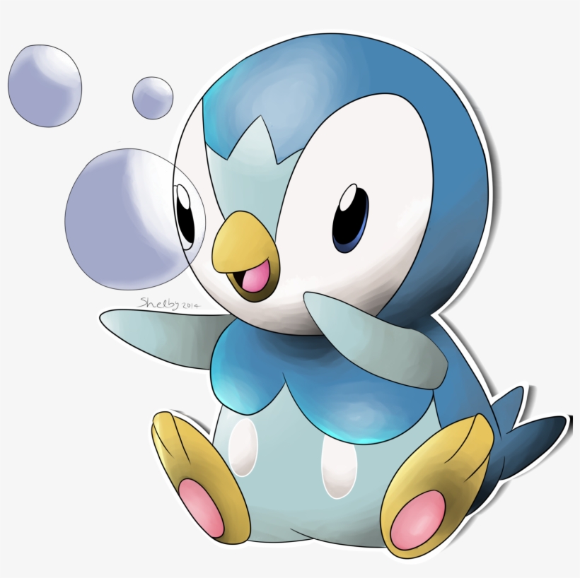 Piplup Drawing Christmas - Piplup, transparent png #1881534