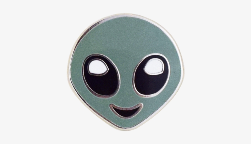 Alien Emoji Pin - Lapel Pin, transparent png #1882122