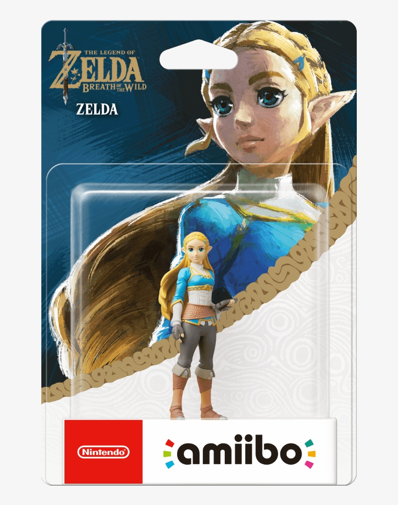 Zelda Amiibo - Amiibo Zelda Breath Of The Wild Zelda, transparent png #1882143