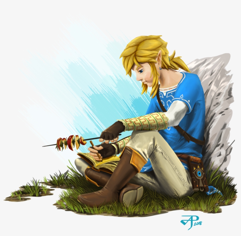 Breath Of The Wild ~ A Log / Contents [[ Artwork]] - Video Game, transparent png #1882268
