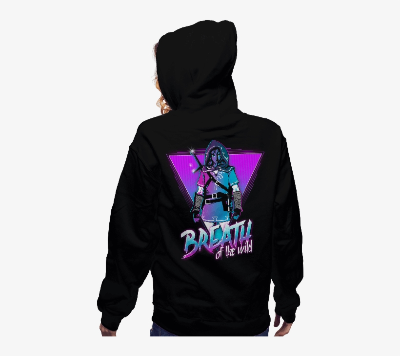 Breath Of The Wild - Hoodie, transparent png #1882435