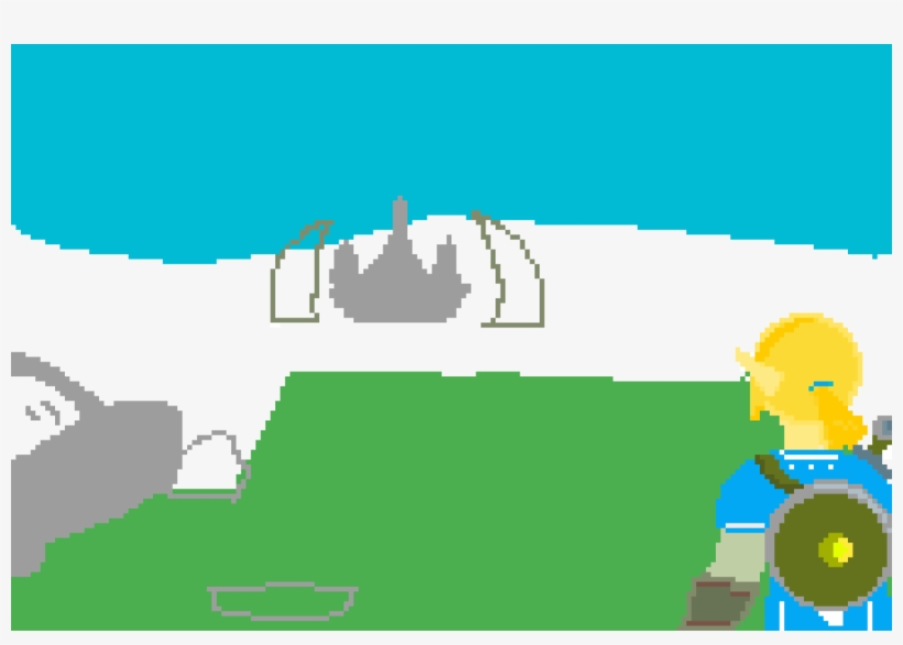 Breath Of The Wild - Cartoon, transparent png #1882492