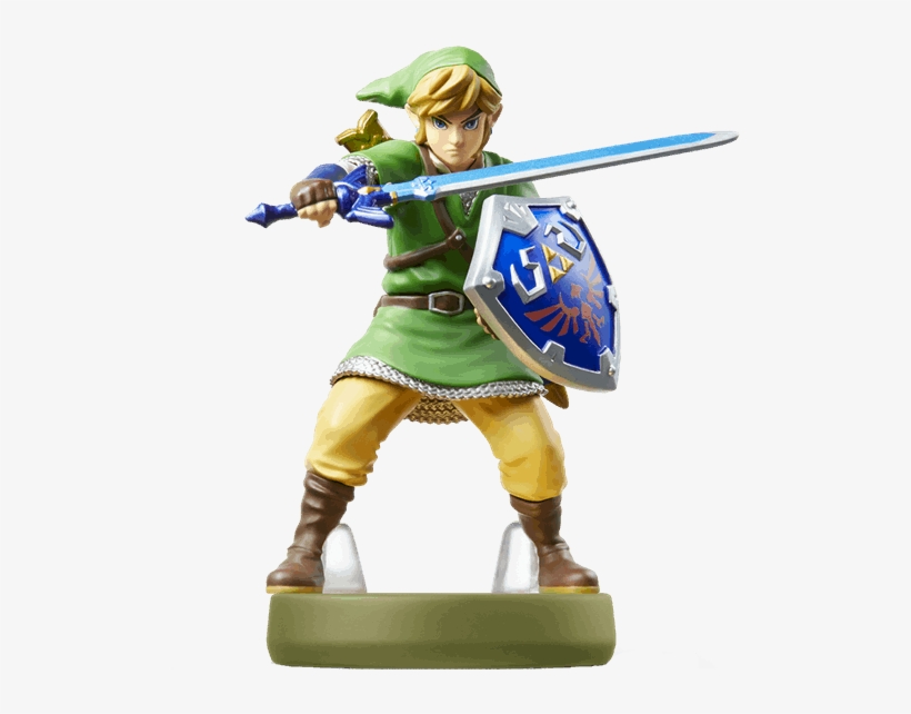 Nintendo Amiibo - Skyward Sword Link Amiibo, transparent png #1882540