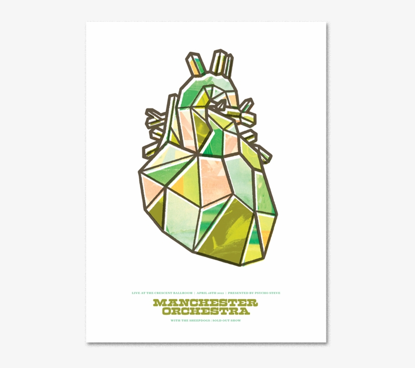 Orchestra, Manchester And Poster On Pinterest Human - Stained Glass Anatomical Heart, transparent png #1882671