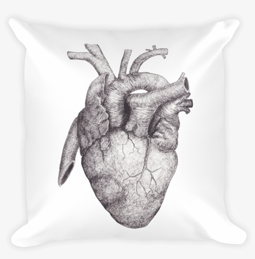 "anatomical Heart" Square Pillow - Katatonia - The Fall Of Hearts - Cd - Digipack Cd, transparent png #1882907