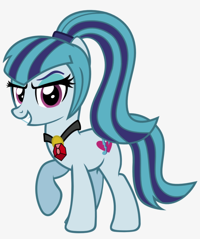 Sonata Dusk Vector By Kingdark0001-d7vwf - Mlp Sonata Dusk Pony, transparent png #1883006