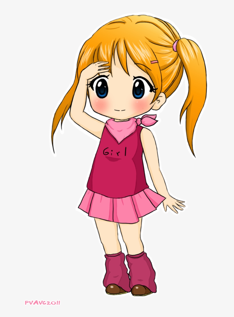 Hairstyles For Girls Anime Chibi Photo - Anime Small Girl Png - Free  Transparent PNG Download - PNGkey