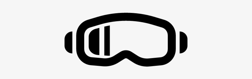 Ski Goggles Vector - Ski Goggles Icon Png, transparent png #1883416