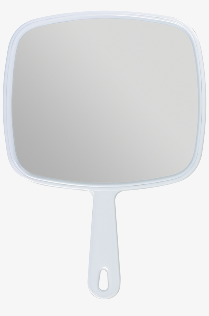 White Square Hand Mirror - Cosmoprof, transparent png #1883495