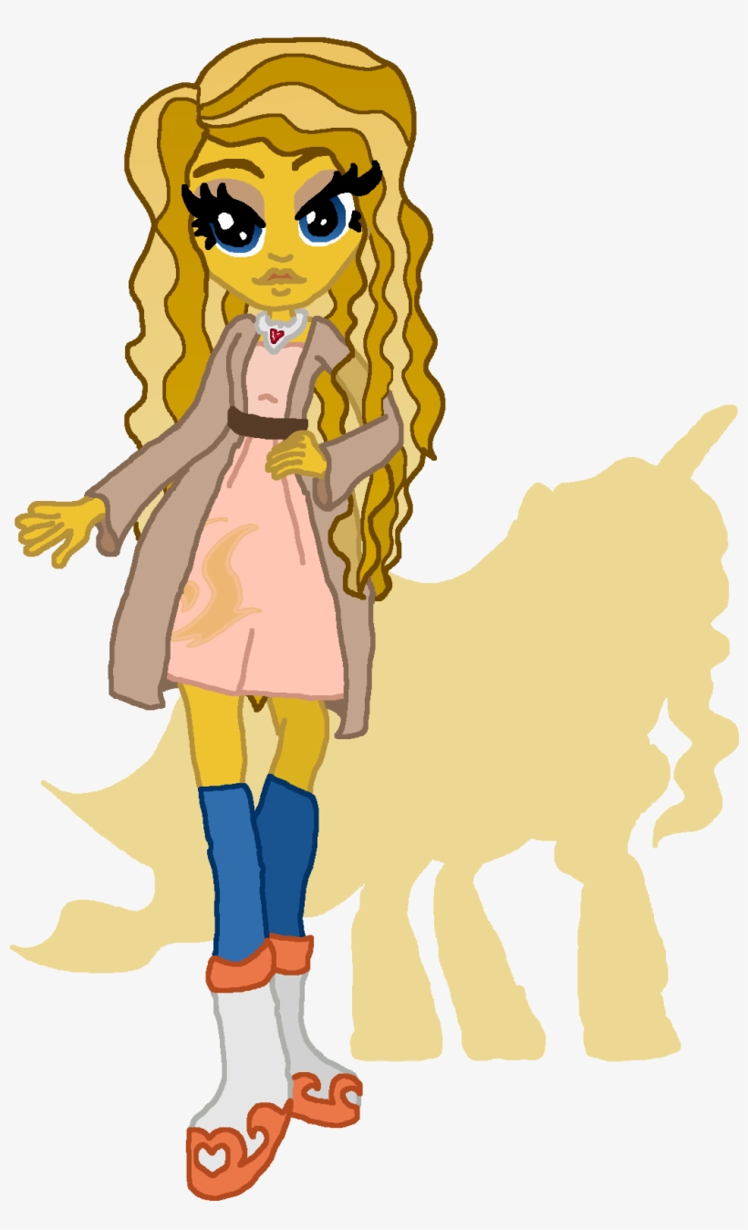 Golden Gleam Equestria Girl - Cartoon, transparent png #1883891