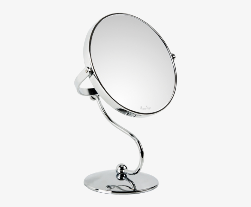 Peggy Sage Double-sided 5x Magnifying Mirror With Stand - Mirror, transparent png #1883918