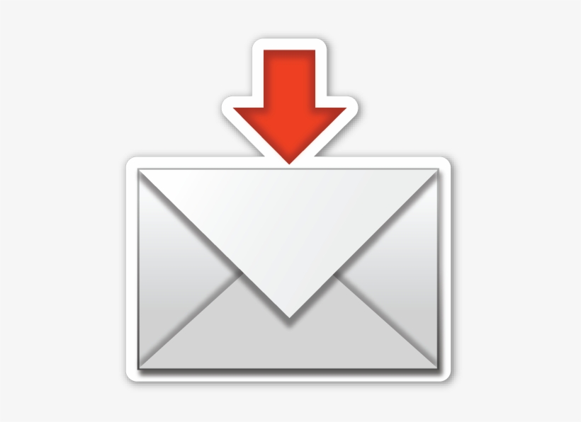 Envelope With Downwards Arrow Above - Envelope Png Emoji, transparent png #1884017