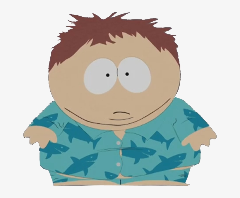 Shark Pajamas Cartman - Eric Cartman Pajamas, transparent png #1884050