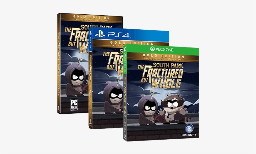 The Fractured But Whole Will Be Available On Xbox One, - South Park: The Fractured But Whole Gold Edition (xbox, transparent png #1884541