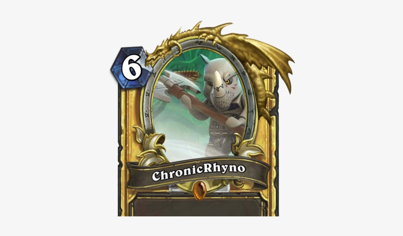 Chronicrhyno On Twitter - Self Made Hearthstone Cards, transparent png #1884580