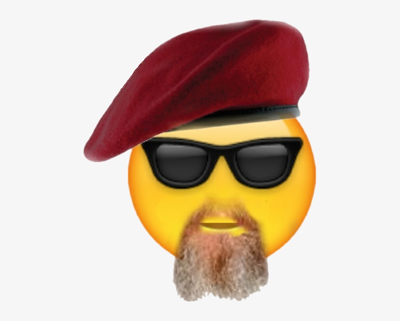 Yanz Media - Cafepress Emoji Cool Tile Coaster, transparent png #1885291