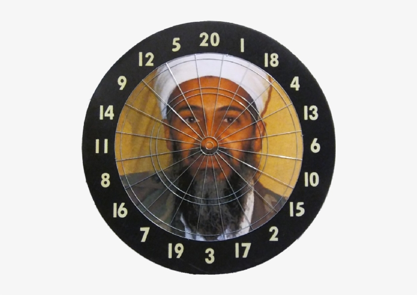 Osama Bin Laden - Trademark Global Trademark Games Paper Dart Board, transparent png #1885681