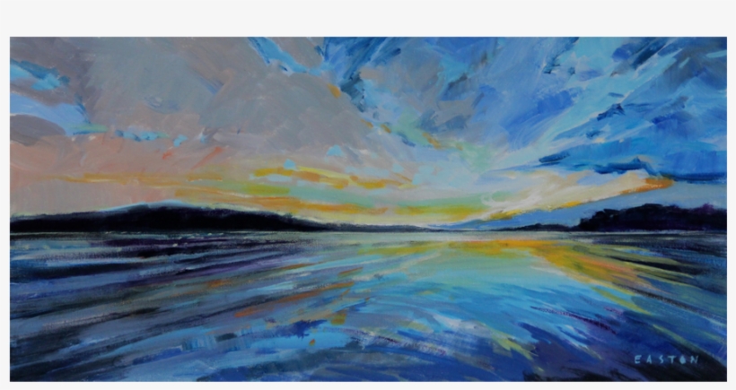 Lake Morning - Painting, transparent png #1886001