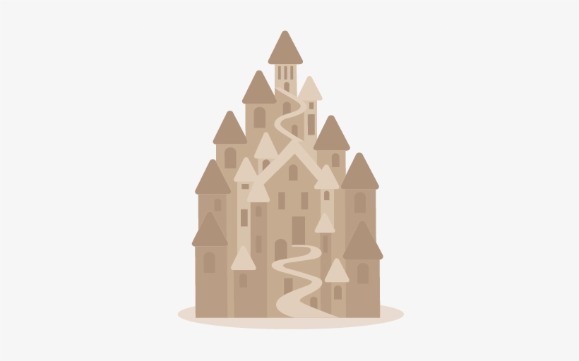 Sandcastle Svg Scrapbook Cut File Cute Clipart Files - Sand Castle Clipart Transparent, transparent png #1886170