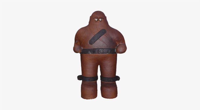 Common Depictions Of The Prague Golem Portray The Entity - Clay Golem, transparent png #1886251