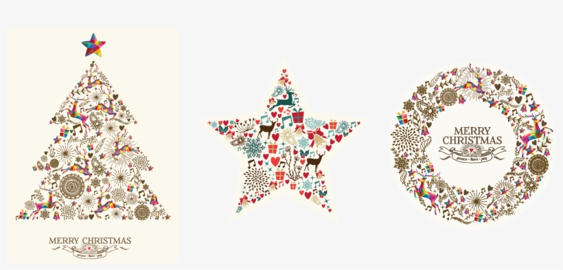 Christmas Stickers Up Close V=1478830685 - Rainbow Wreath Christmas Cards, transparent png #1886256