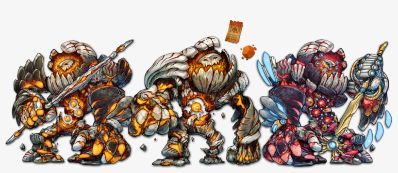 *character And Item Drops Will Be Determined By Chance - Golem, transparent png #1886442