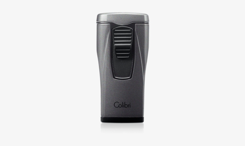 Colibri Monaco Lighter Metallic Charcoal With Triple-jet - Lighter, transparent png #1886773