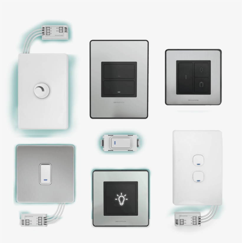 Zencontrol Provides A Range Of Switch Options Which - Design Switch, transparent png #1887112