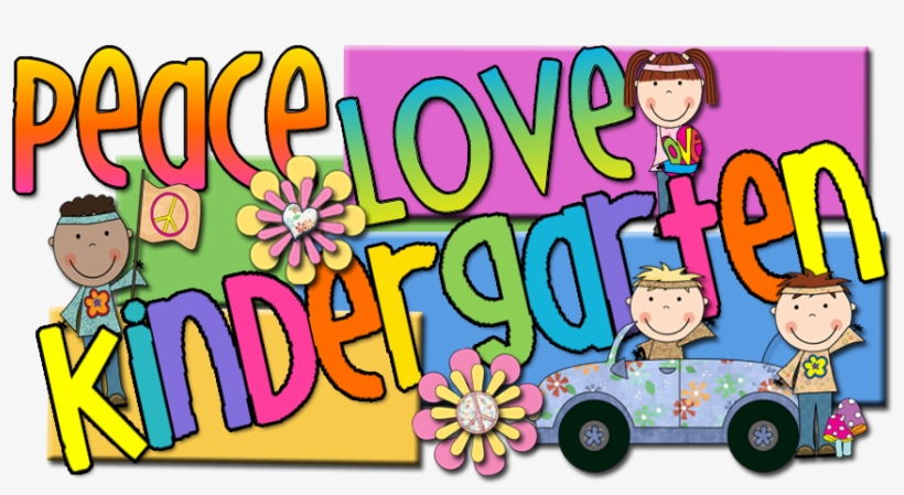 Peace, Love And Kindergarten - Kindergarten, transparent png #1887159