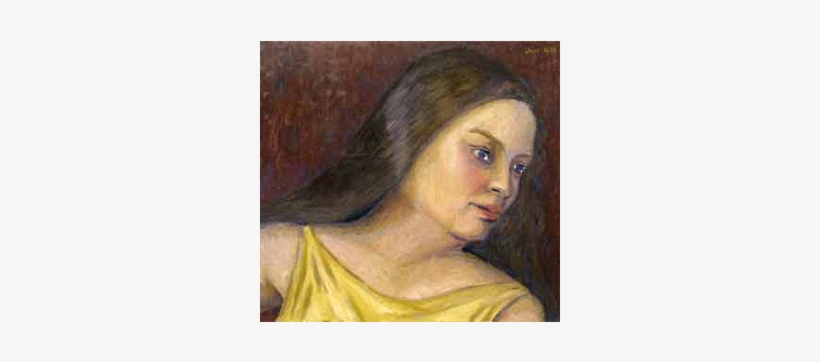 Anna Kendrick, Oil On Canvas 38 X 53 Cm - Painting, transparent png #1887209