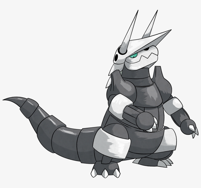 Pokemon Shiny-aggron Is A Fictional Character Of Humans - Aggron Pokemon, transparent png #1887262