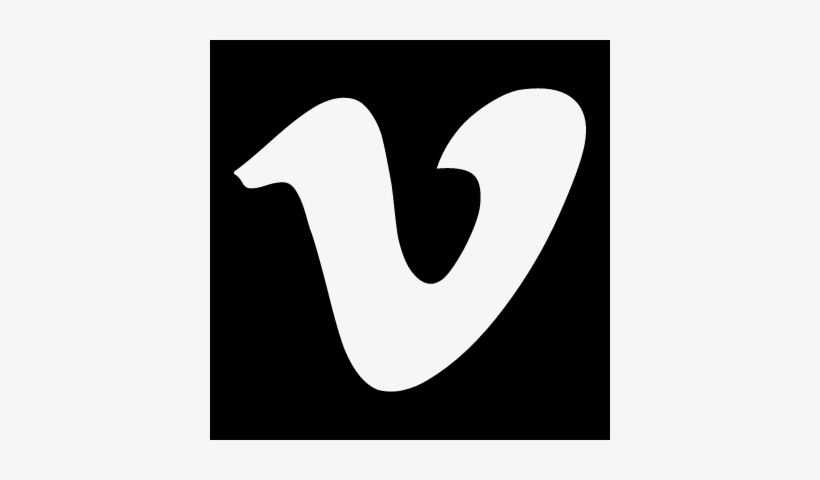 Vimeo Letter Logo In A Square Vector - Vimeo Logo White Png, transparent png #1887370