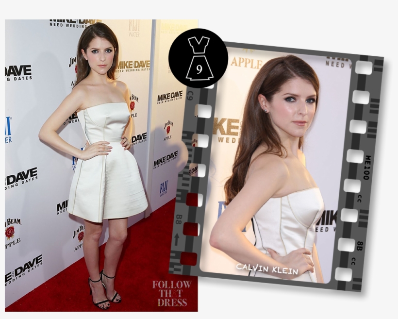 Anna Kendrick In Calvin Klein - Banner, transparent png #1887374