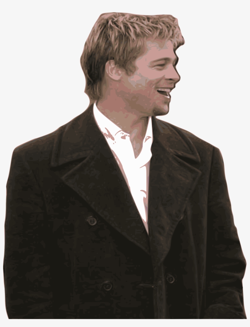 This Free Icons Png Design Of Brad Pitt, transparent png #1888327